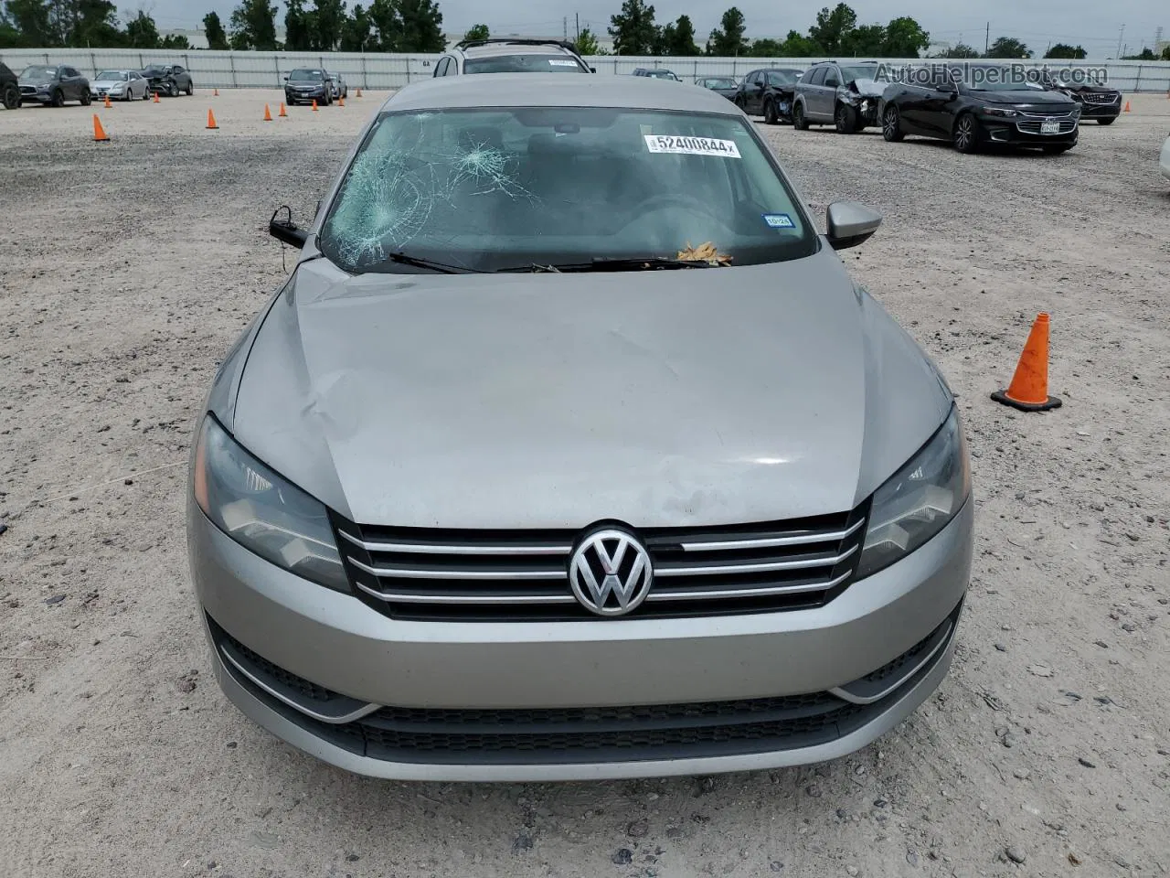 2012 Volkswagen Passat Se Серебряный vin: 1VWBH7A33CC073821