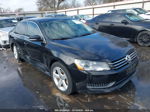 2013 Volkswagen Passat 2.5l Se Black vin: 1VWBH7A33DC012647