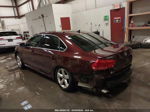 2013 Volkswagen Passat 2.5l Se Maroon vin: 1VWBH7A33DC018075