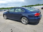 2013 Volkswagen Passat Se Blue vin: 1VWBH7A34DC141075