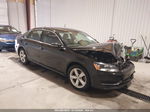 2012 Volkswagen Passat 2.5l Se Black vin: 1VWBH7A35CC062075