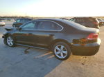 2012 Volkswagen Passat Se Black vin: 1VWBH7A35CC063887