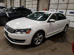 2013 Volkswagen Passat Se Белый vin: 1VWBH7A35DC022192