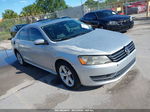 2013 Volkswagen Passat 2.5l Se Silver vin: 1VWBH7A35DC062272