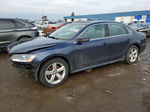 2012 Volkswagen Passat Se Blue vin: 1VWBH7A36CC046192