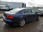 2012 Volkswagen Passat Se Blue vin: 1VWBH7A36CC046192