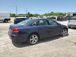 2012 Volkswagen Passat Se Синий vin: 1VWBH7A37CC036450