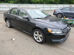 2012 Volkswagen Passat Se Black vin: 1VWBH7A37CC091111