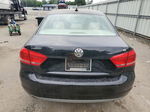 2012 Volkswagen Passat Se Black vin: 1VWBH7A37CC091111