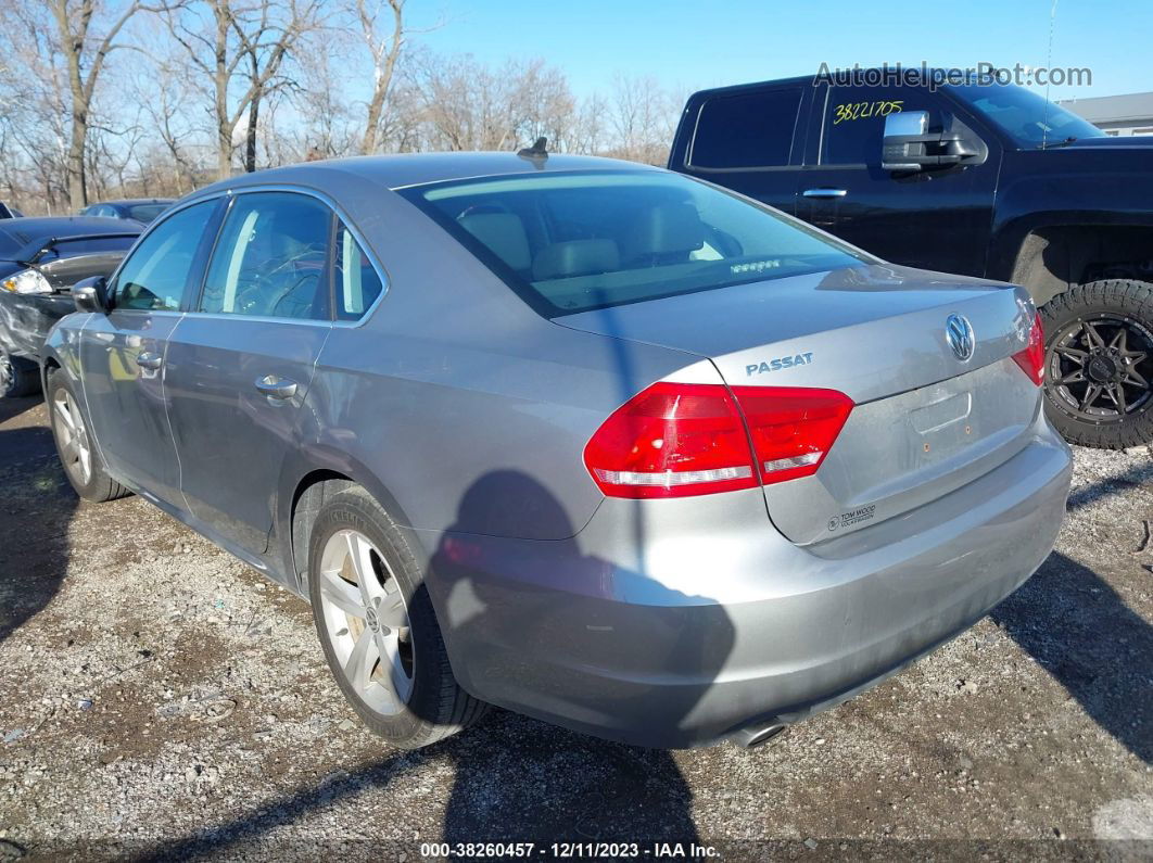 2012 Volkswagen Passat 2.5l Se Серебряный vin: 1VWBH7A38CC035369