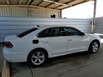 2012 Volkswagen Passat Se White vin: 1VWBH7A38CC076410