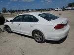 2012 Volkswagen Passat Se White vin: 1VWBH7A38CC108594