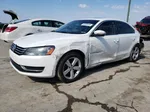 2013 Volkswagen Passat Se White vin: 1VWBH7A39DC090320