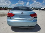 2012 Volkswagen Passat Se Blue vin: 1VWBH7A3XCC050178