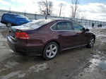 2012 Volkswagen Passat Se Maroon vin: 1VWBH7A3XCC067322