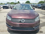 2012 Volkswagen Passat Se Burgundy vin: 1VWBH7A3XCC068051