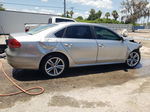 2012 Volkswagen Passat Se Silver vin: 1VWBM7A30CC001549