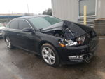 2012 Volkswagen Passat Se Черный vin: 1VWBM7A31CC053773