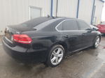 2012 Volkswagen Passat Se Черный vin: 1VWBM7A31CC053773