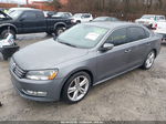 2012 Volkswagen Passat 3.6l V6 Se Gray vin: 1VWBM7A34CC040029