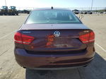 2013 Volkswagen Passat Se Burgundy vin: 1VWBM7A37DC120023