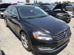 2012 Volkswagen Passat Se Черный vin: 1VWBM7A39CC091560