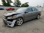 2013 Volkswagen Passat Se Gray vin: 1VWBM7A3XDC005917