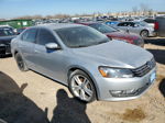 2013 Volkswagen Passat Se Silver vin: 1VWBM7A3XDC038173