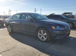 2012 Volkswagen Passat Se Blue vin: 1VWBN7A30CC063434