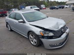 2013 Volkswagen Passat 2.0l Tdi Se Silver vin: 1VWBN7A30DC018222