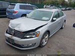 2013 Volkswagen Passat 2.0l Tdi Se Silver vin: 1VWBN7A30DC018222