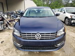 2013 Volkswagen Passat Se Blue vin: 1VWBN7A30DC102007