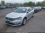 2013 Volkswagen Passat 2.0l Tdi Se Silver vin: 1VWBN7A30DC114416