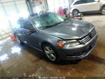 2014 Volkswagen Passat 2.0l Tdi Se Gray vin: 1VWBN7A30EC045020