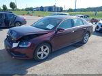 2012 Volkswagen Passat 2.0l Tdi Se Burgundy vin: 1VWBN7A31CC007566