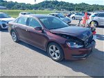 2012 Volkswagen Passat 2.0l Tdi Se Burgundy vin: 1VWBN7A31CC007566