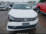 2012 Volkswagen Passat 2.0l Tdi Se White vin: 1VWBN7A31CC042415