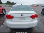 2012 Volkswagen Passat 2.0l Tdi Se White vin: 1VWBN7A31CC042415