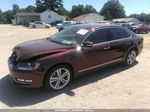 2013 Volkswagen Passat 2.0l Tdi Se Бордовый vin: 1VWBN7A31DC001235