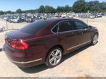 2013 Volkswagen Passat 2.0l Tdi Se Burgundy vin: 1VWBN7A31DC001235