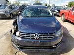 2013 Volkswagen Passat Se Blue vin: 1VWBN7A31DC035336