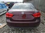 2013 Volkswagen Passat Se Бордовый vin: 1VWBN7A31DC078350