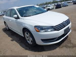 2013 Volkswagen Passat 2.0l Tdi Se White vin: 1VWBN7A31DC087517