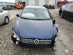 2013 Volkswagen Passat Se Синий vin: 1VWBN7A31DC129040