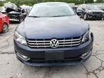 2014 Volkswagen Passat Se Синий vin: 1VWBN7A31EC053062