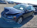 2014 Volkswagen Passat 2.0l Tdi Se Синий vin: 1VWBN7A31EC083551