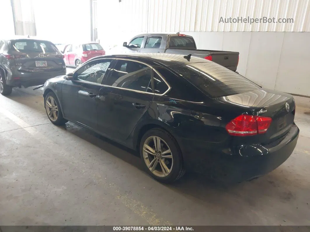 2014 Volkswagen Passat 2.0l Tdi Se Черный vin: 1VWBN7A31EC099264