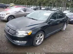 2012 Volkswagen Passat 2.0l Tdi Se Black vin: 1VWBN7A32CC015448