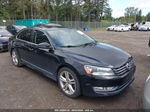 2012 Volkswagen Passat 2.0l Tdi Se Black vin: 1VWBN7A32CC015448