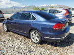 2013 Volkswagen Passat Se Blue vin: 1VWBN7A32DC022840